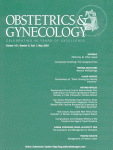 Go to journal home page - Obstetrics & Gynecology